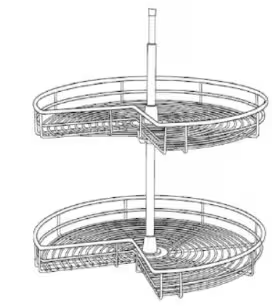 CHROME TRAY33 - Chrome tray fit ERB33