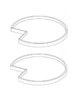 WOOD TRAY - Wood tray fit ERB33/ERB36