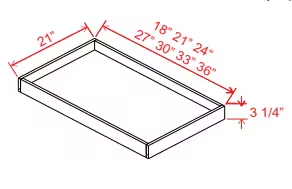 RS36 - Roll Out Tray - Fits B36
